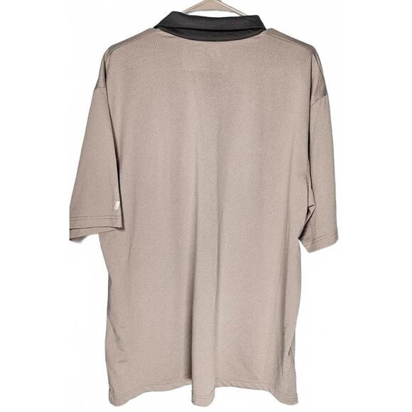 Russell Men's Utah Utes Performance Polo Shirt Gray with Embroidered Logo XL - Picture 2 of 7